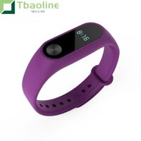 Tbaoline 【Free Shipping】 Xiaomi Mi Ban Nhạc 2 Dây Đeo Vòng Tay Dây Đeo Thay Thế Silicone Cho Xiaomi Band2