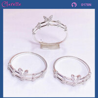 TBC 0178N - Nhẫn bạc ta hình bướm dành cho nữ