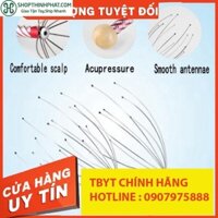TBYT999 Cây gãi đầu hình bạch tuộc 12 châm cứu thư giãn NEW