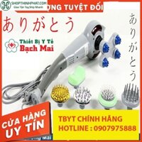 TBYT999 Máy Đấm Lưng 7 Đầu xoa Bóp – Máy Massage Cầm Tay NEW