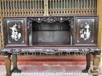 TC23 Tủ chè khảm đông bích gỗ gụ ( Anh Bình, Nghệ An )