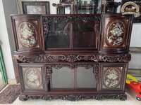 TC82 Tủ Chè Khảm Trai, Khảm Văn Vường Cầu Hiền Giá Rẻ ( Chú Bắc, Vũng Tàu )