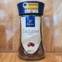 TCHIBO [Lọ TT EXCLUSIVE 100g] CÀ PHÊ HÒA TAN TÁCH CAFFEIN [GERMANY] Exclusive Decaf Coffee