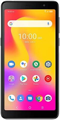 TCL A30: Điện thoại thông minh với màn hình 5,5 inch HD+, Camera sau 8MP, RAM 32GB + 3GB, Pin 3000mAh, Android 11, màu Prime Black, có khả năng mở khóa