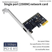 Tcsr 2500Mbps PCI-E sang RJ45 Card mạng 8125BG Chip Gigabit Ethernet 100 / 1000 / 2500Mbps RJ45 LAN PCIe Adapter Cho Laptop PC Win 10 / 11 Siêu