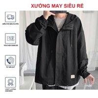 [TD] Áo khoác kaki from rộng trơn cực chất siêu hot-A457