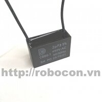 TD113 Tụ Quạt Dây 400 - 450V 2uf