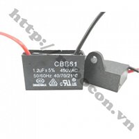 TD161 Tụ Quạt Dây CBB61 1.2uf 450V
