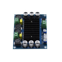 Tda7498 2.0 Digital Power Amplifier Board 100Wx2 Dual Channel Stereo Audio Class D Amplifier For Speaker Dc12-32V