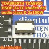 TDA8950TH TDA8950 HSOP-24 IC khuếch đại audio class D 2x150W kde4246