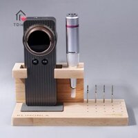 [Tdiepf] 1 Giá đỡ mũi khoan móng tay, bền bỉ để huấn luyện móng tay Phụ kiện nghệ thuật làm móng DIY Hộp trưng bày dụng cụ làm móng tay MỚI