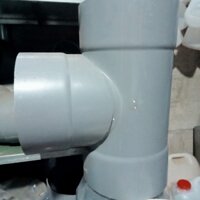 Tê 200 mm PVC nối ống nhựa chuyên dùng cho ngành cấp thoát nước