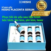 Tế bào gốc Heshi Placenta Serum Trẻ hóa và tái tạo da, phục hồi da yếu sau liệu trình lột tẩy