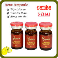 Tế bào Gốc hỗ trợ trị mụn acne Ampoule Larian  Combo 3 lọ