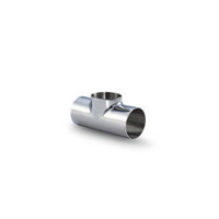 Tê đều hàn, tiêu chuẩn SMS, inox 316