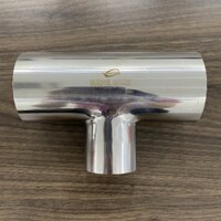 Tê giảm vi sinh Inox 316L Kết nối 3 đầu hàn, khớp nối chữ T