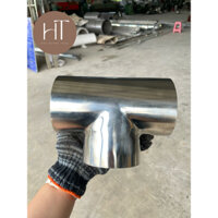 TÊ HÀN VI SINH INOX 304 – PHI 90 DÀY 2.0 MM