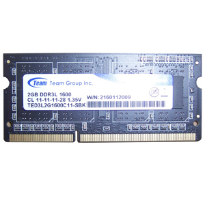 RAM Team Elite 2GB DDR3 1600MHz - PC3 12800