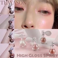 Teayason sáng ánh sáng lung linh long lanh Phấn Phủ trang điểm khuôn mặt dính phấn bột highlight kem kết cấu phun mỹ phẩm 4 màu sắc