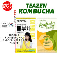 [Teazen] Bột Kombucha - Chanh, mận Hàn Quốc / Pha lạnh / Giảm béo / Giải độc / Probiotics / Chế độ ăn kiêng (Không hộp)