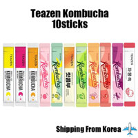 [Teazen] Kem trị liệu Kombucha 10 que | Chanh / Berry / Citron / Đào / Dứa / Gừng chanh / Shine Muscat / Xoài ổi / Quả mâm xôi / Vin chaud / Quả bưởi Sok