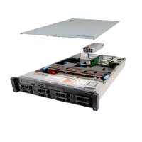 TechMikeNY Server 2X E5-2690 2.90Ghz 16-Core 192GB 8X 2TB H710P PowerEdge R720 (Renewed)