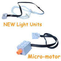 Technic Power Chức Năng Động Cơ Điện 9V Micromotor Khối Xây Dựng Nhóm Điện Mô Đun Động Cơ Mini Đèn Led PF Đồ Chơi Kỹ Thuật