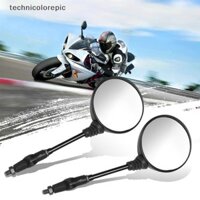 Technicolorepic 1 Cặp Đa Năng Gấp Xe Máy Bên Gương Chiếu Hậu 10 Mm Cho Kawasaki KLX250 TEC