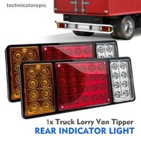 Technicolorepic 12V 36LED Đèn Hậu Sau Phanh Dừng Đèn Báo Xe Tải Van Caravan TEC