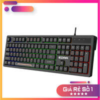 Techroom_Việt Nam Bàn Phím :Bàn Phím Máy Tính Edra EK506 - Kết Nối USB,  Đèn LED  Rainbow , Bảo Hành 2 Năm