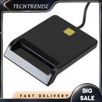 [Techtrendz.vn] Đầu đọc thẻ thông minh USB DNIE ATM CAC IC ID Đầu đọc thẻ SIM cho Windows Linux