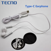 Tecno Tai Nghe Nhét Tai Có Dây Kèm Mic Loại c Chuyên Dụng Cho tecno / infinix