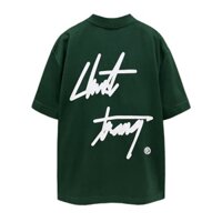 TEE BIG SS xanh - ÁO THUN vải dày basic CHUỘT TRẮNG