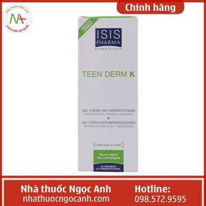 Kem điều trị mụn Isis Pharma Teen Derm K