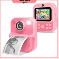 TEENIE WEENIE SPORTS HD 1080P Máy ảnh kỹ thuật số cho trẻ tập đi In tức thì Với giấy in ảnh Máy in ảnh Di động Hồng/Tím/Xanh dương Máy quay video Dành cho bé trai và bé gái