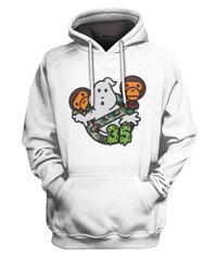 Teesexy Bape Baby Milo and Ghostbusters Hoodie