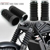 【tehautoshop】2 Chiếc Bọc Phuộc Trước Xe Máy Cho Honda Rebel Bọc Bốt Cao Su