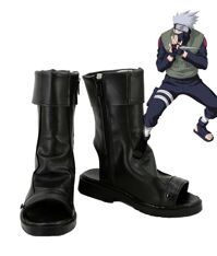 Telacos Naruto Anime Hatake Kakashi Cosplay Shoes Boots Custom Made