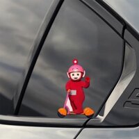 Teletubbies Phim Hoạt Hình Xe Ô Tô Vết Xước Chặn Trang Trí Tam Giác Cửa Sổ Chống Thấm Nước Dán Thân Xe Máy Phản Quang Dán