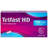 Telfast HD 180mg điều trị viêm mũi dị ứng, mày đay