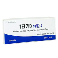Telzid 40/12.5mg điều trị tăng huyết áp vô căn