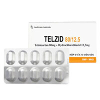 Telzid 80/12.5mg điều trị tăng huyết áp vô căn