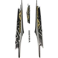 Tem 3 lớp dán xe wave alpha đời 2014 - màu ĐEN - G802 (8167)