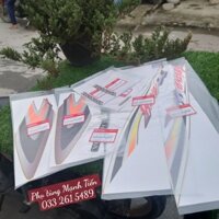 Tem áo wave alpha 3 lớp 2003 ( đỏ)