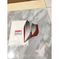 Tem cánh yếm bên phải Wave S100 màu Đỏ *R313C* chính hãng Honda (87101-KVR-880ZB)