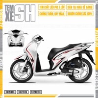 Tem Chế Dán Xe SH 2012 - 2022 Cách Điệu | SH36 | Decal Rời PVC Chống Nước, Bền Màu, Tem Rời Xe Máy Dễ Dán Tại Nhà