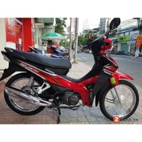 Tem Chế - Tem Rời Honda Wave Blade 110 Đỏ Đen 2021  - Decal In Chất Lượng