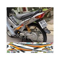 TEM CHẾ WAVE NHỎ DÁN XE BẠC - TEM WAVE A 110 KIỂNG