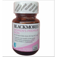 [Tem Chemist] Blackmores Pregnancy Iron bổ sung sắt cho phụ nữ khi mang thai và sau sinh