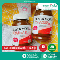 [Tem Chemist] Viên bổ sung canxi Blackmores Total Calcium & Magnesium + D3, Úc (200 viên) bổ trợ xương khớp cho trẻ n